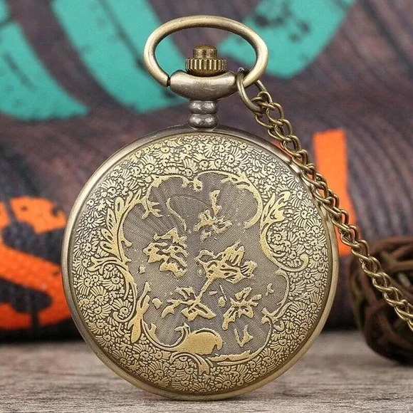 Baseball Pocket Watch NEW Sports Gift Ball Glove Player MVP Award Prize - Picture 5 of 5